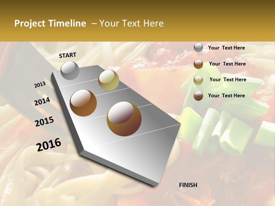 Eating Tasty Recipe PowerPoint Template