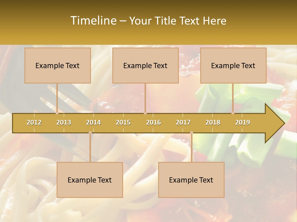 Eating Tasty Recipe PowerPoint Template