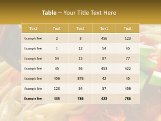 Eating Tasty Recipe PowerPoint Template