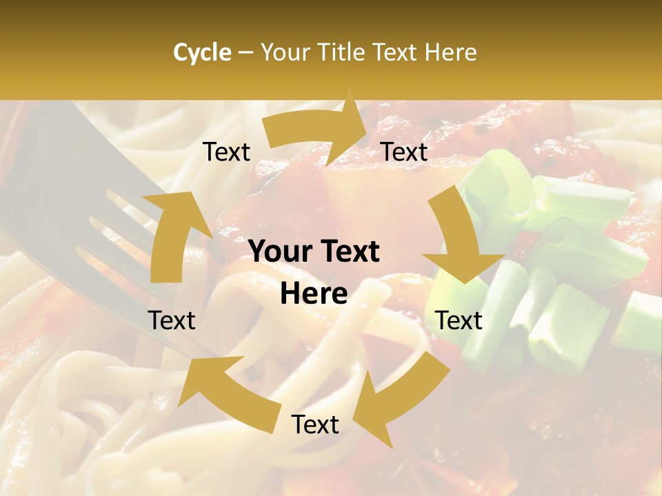 Eating Tasty Recipe PowerPoint Template