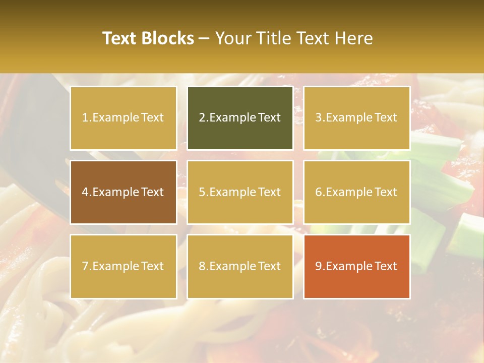 Eating Tasty Recipe PowerPoint Template