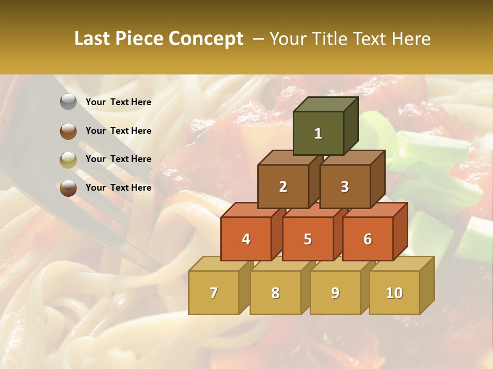 Eating Tasty Recipe PowerPoint Template
