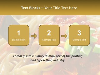 Eating Tasty Recipe PowerPoint Template