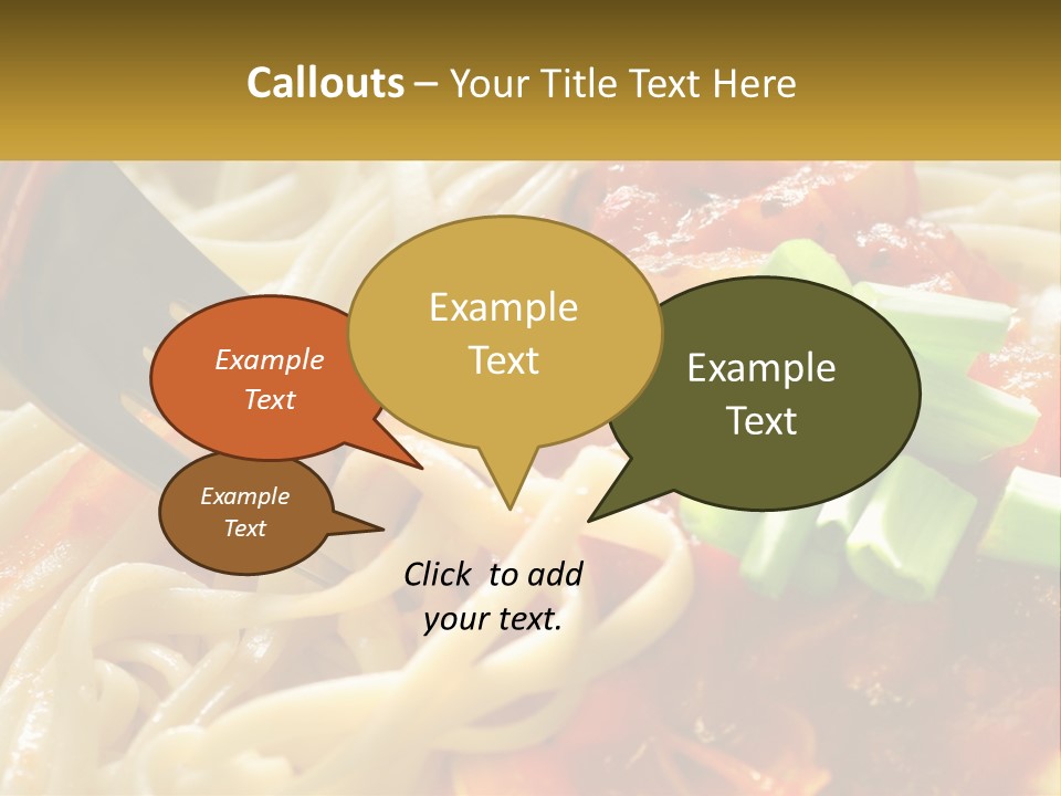 Eating Tasty Recipe PowerPoint Template