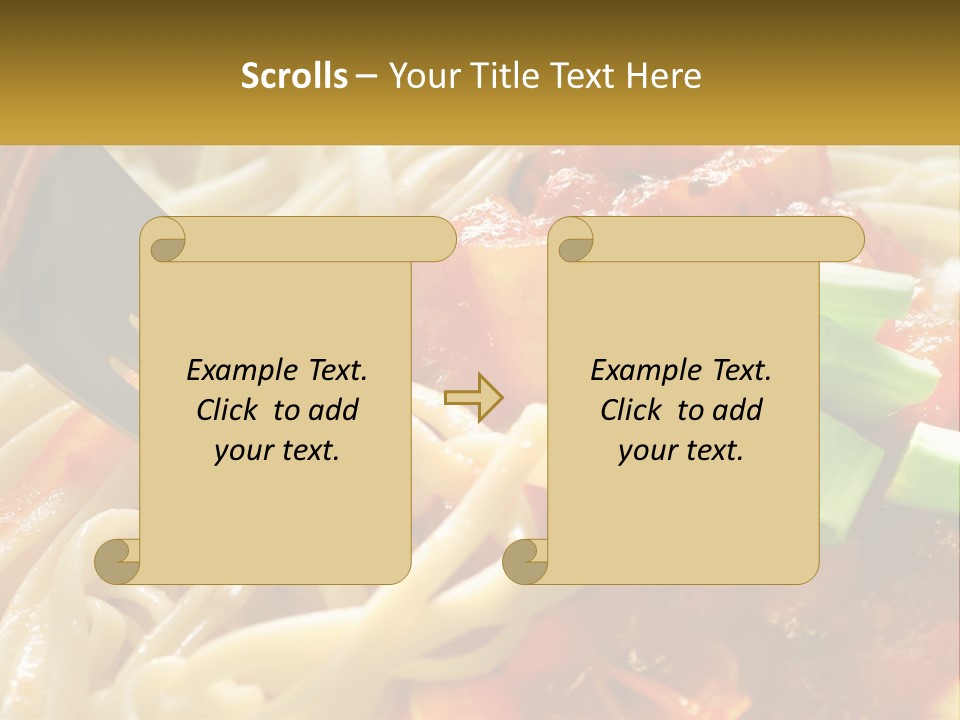 Eating Tasty Recipe PowerPoint Template