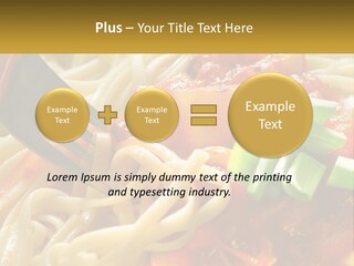 Eating Tasty Recipe PowerPoint Template