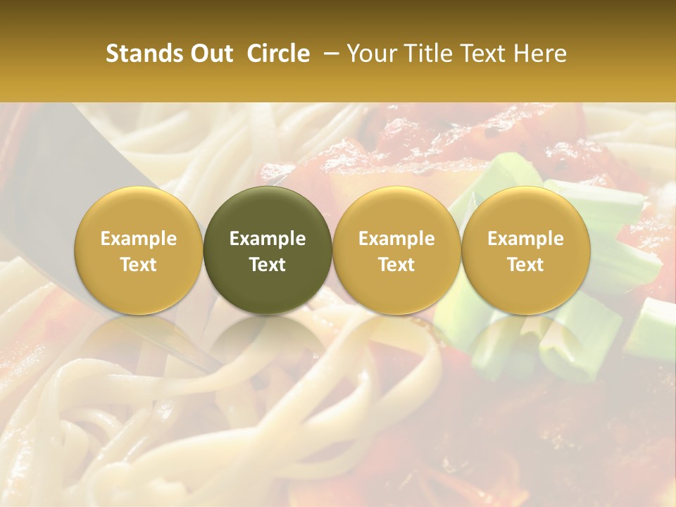 Eating Tasty Recipe PowerPoint Template