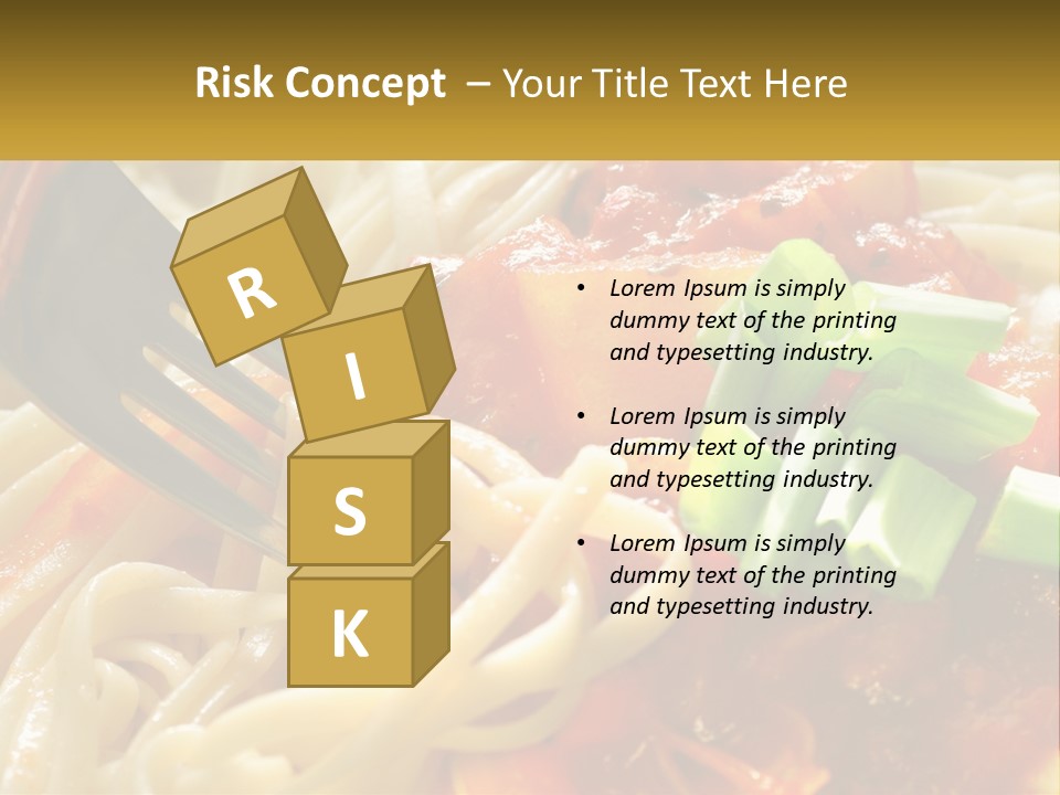 Eating Tasty Recipe PowerPoint Template