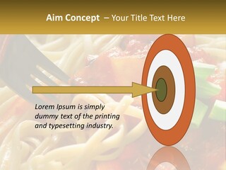 Eating Tasty Recipe PowerPoint Template