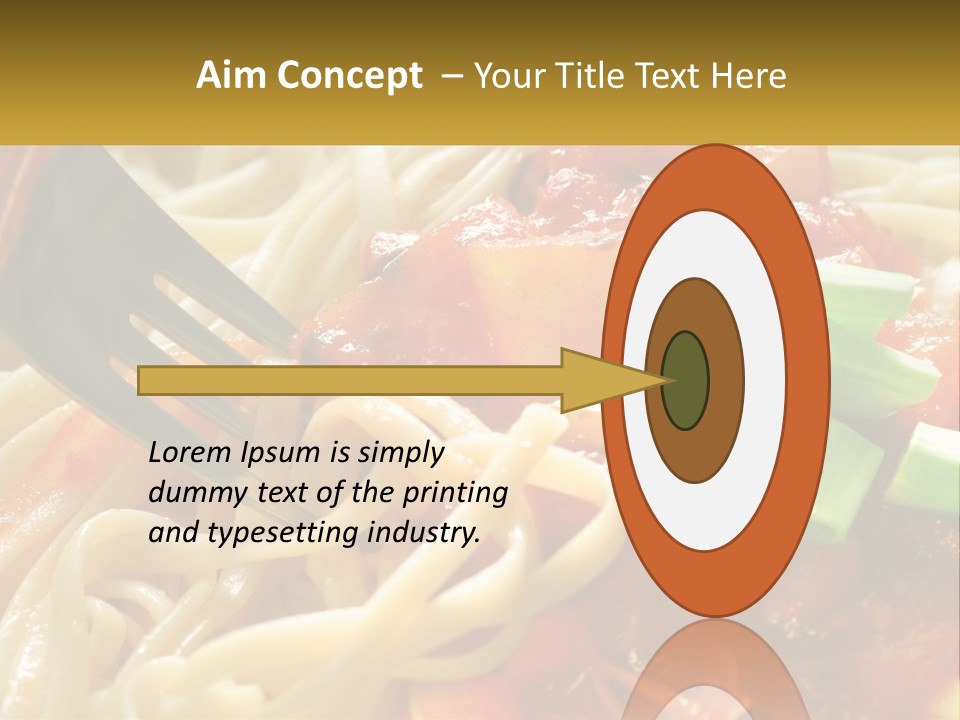 Eating Tasty Recipe PowerPoint Template