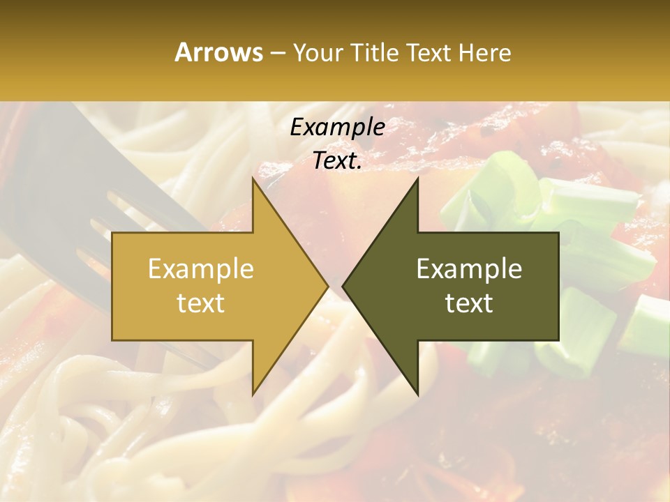 Eating Tasty Recipe PowerPoint Template
