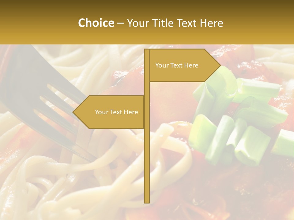 Eating Tasty Recipe PowerPoint Template