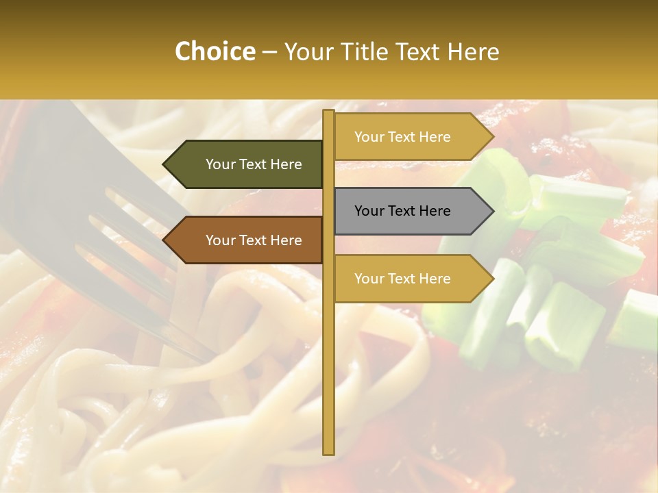 Eating Tasty Recipe PowerPoint Template