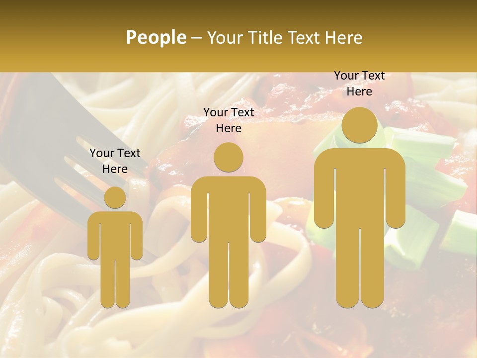 Eating Tasty Recipe PowerPoint Template