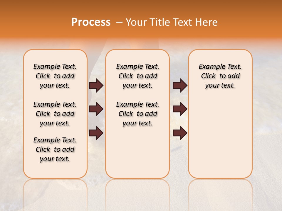Feet Ocean Legs PowerPoint Template