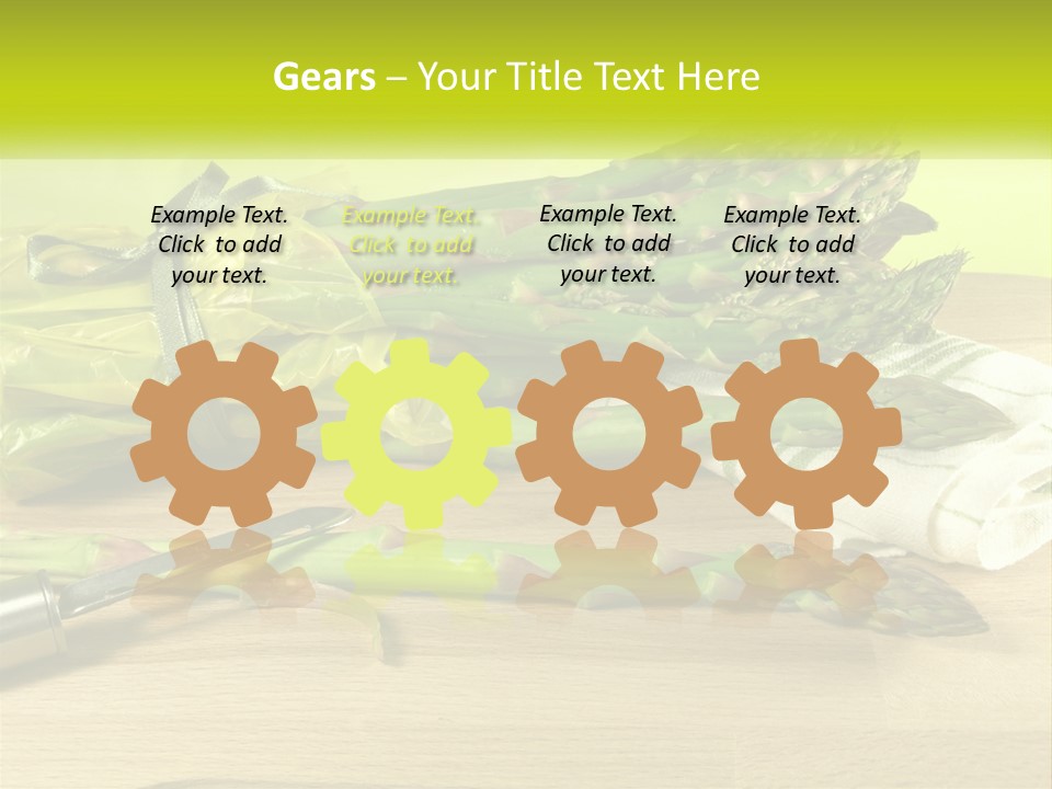 Isolated Low Spring PowerPoint Template