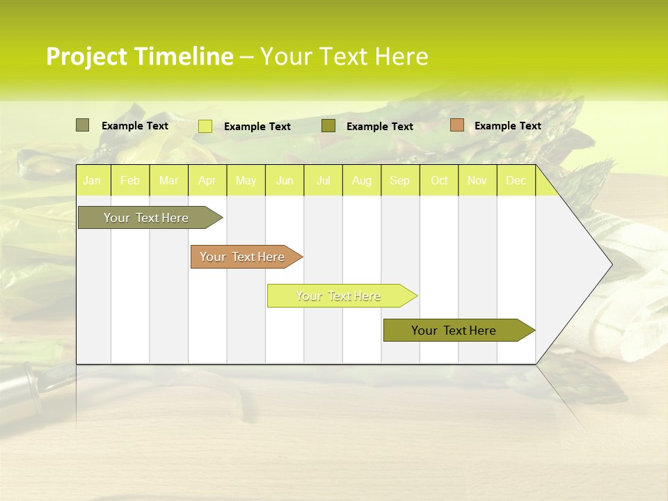 Isolated Low Spring PowerPoint Template