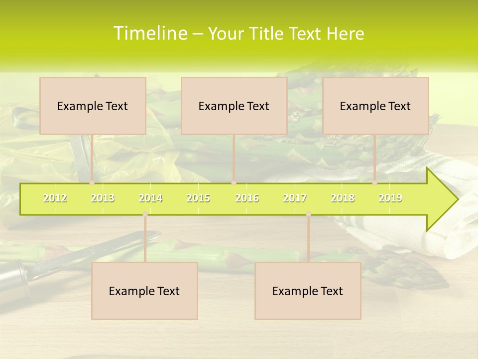 Isolated Low Spring PowerPoint Template