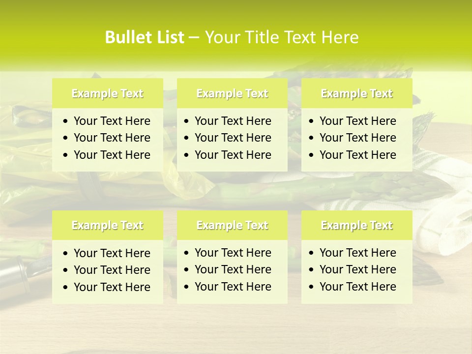 Isolated Low Spring PowerPoint Template