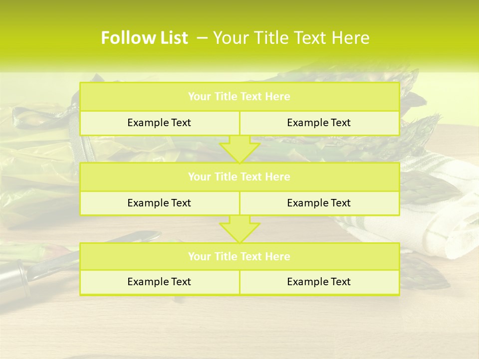 Isolated Low Spring PowerPoint Template