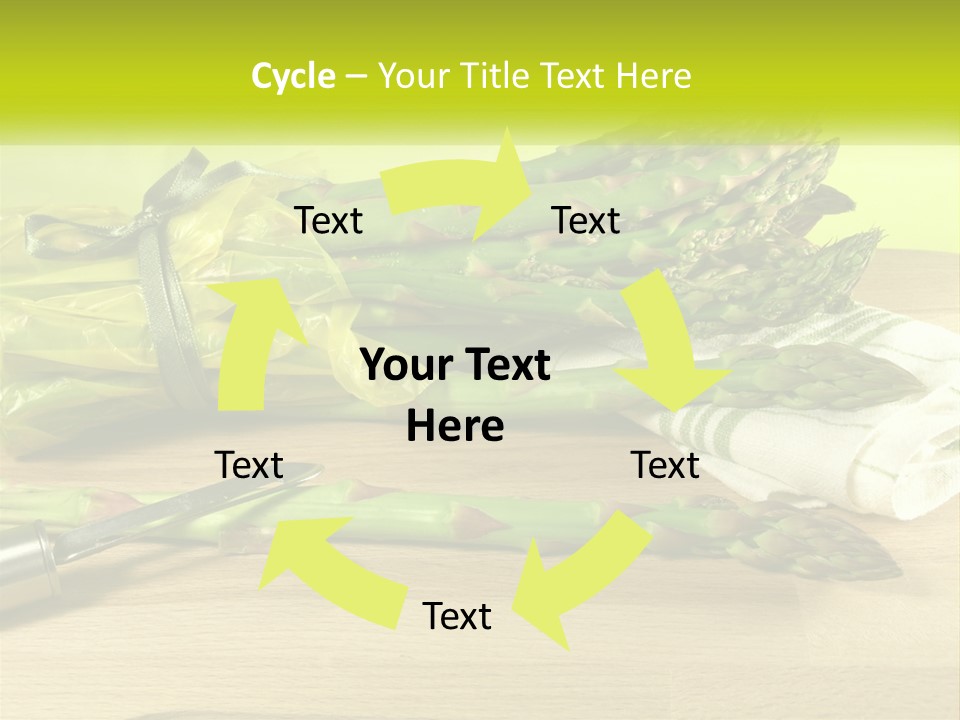 Isolated Low Spring PowerPoint Template