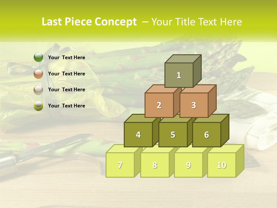 Isolated Low Spring PowerPoint Template