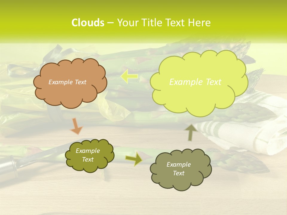 Isolated Low Spring PowerPoint Template