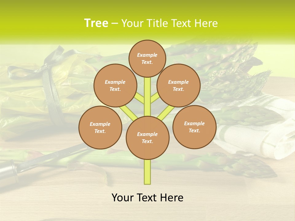 Isolated Low Spring PowerPoint Template