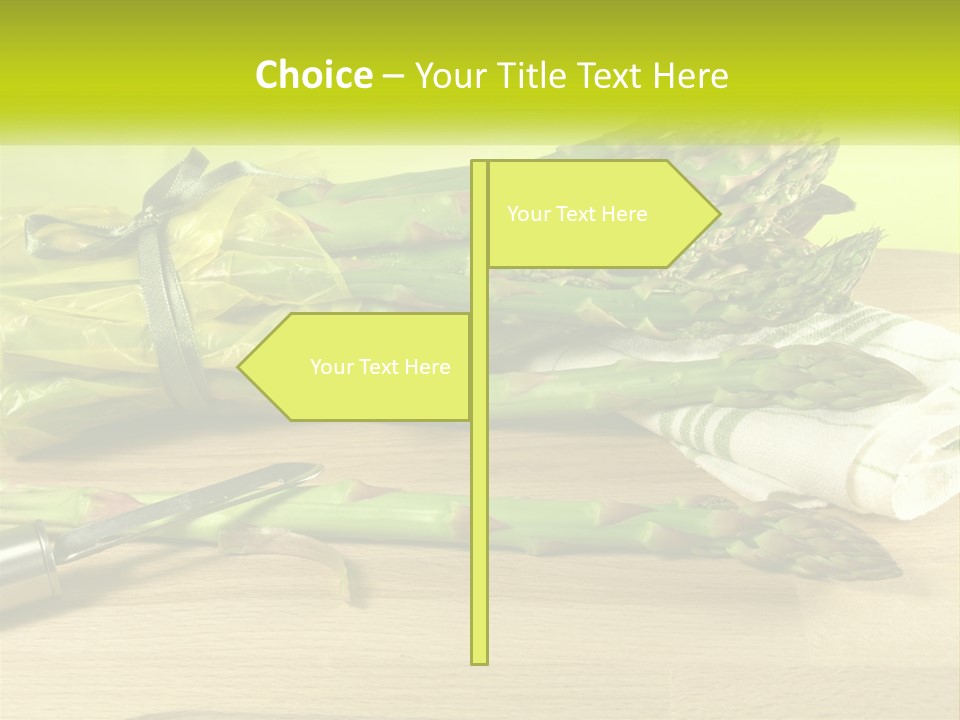 Isolated Low Spring PowerPoint Template