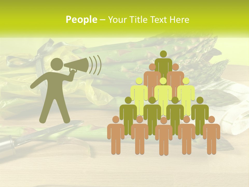 Isolated Low Spring PowerPoint Template