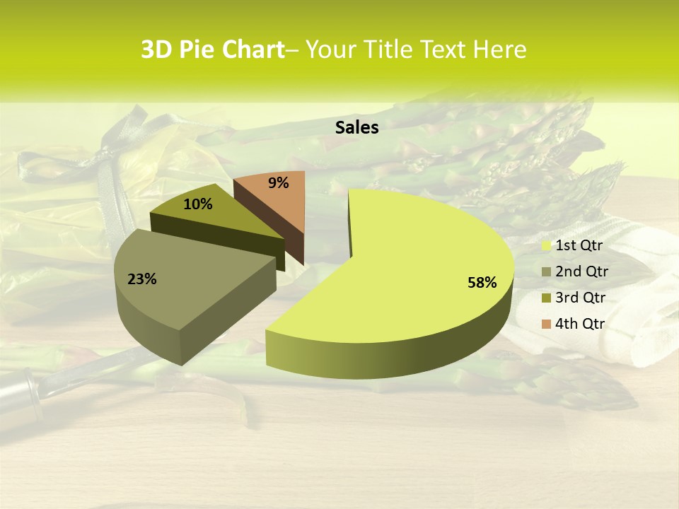 Isolated Low Spring PowerPoint Template