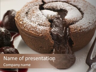 Black Sweet French PowerPoint Template