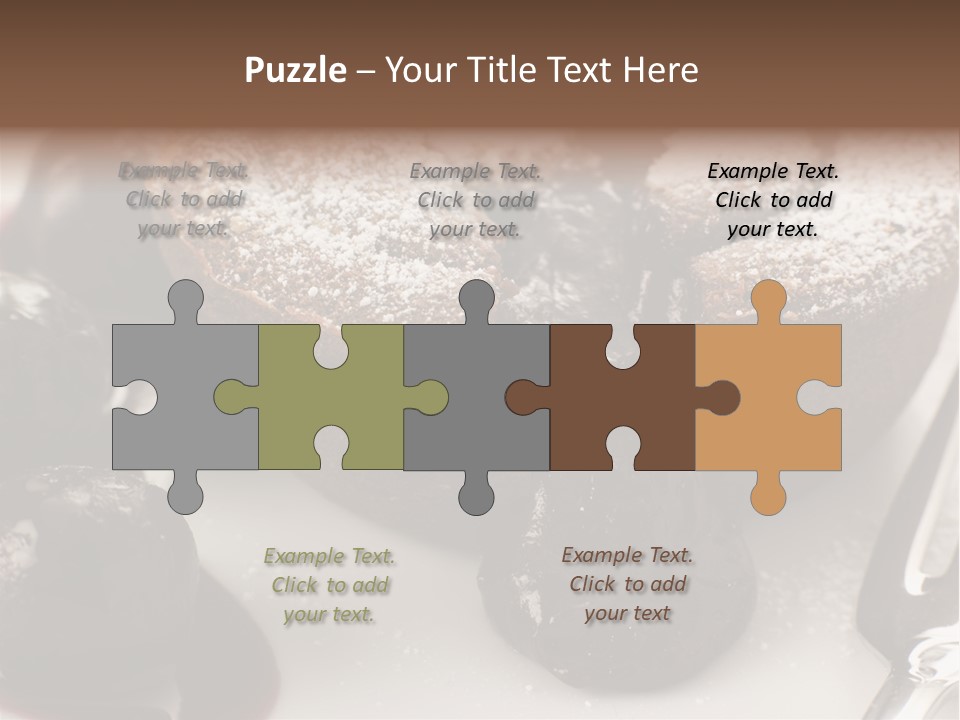 Black Sweet French PowerPoint Template