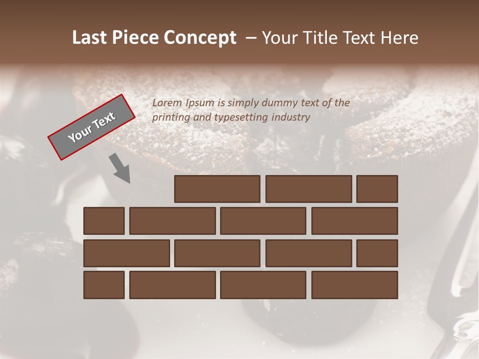 Black Sweet French PowerPoint Template