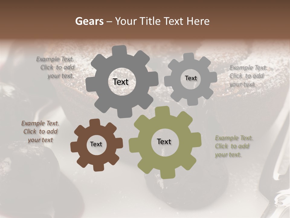 Black Sweet French PowerPoint Template