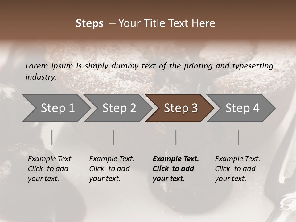 Black Sweet French PowerPoint Template