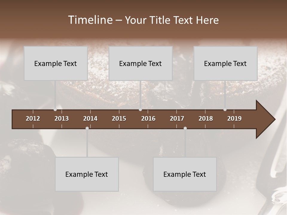 Black Sweet French PowerPoint Template