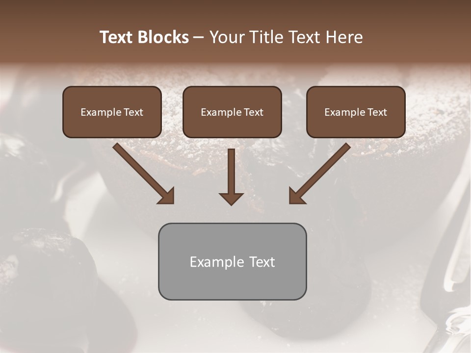 Black Sweet French PowerPoint Template