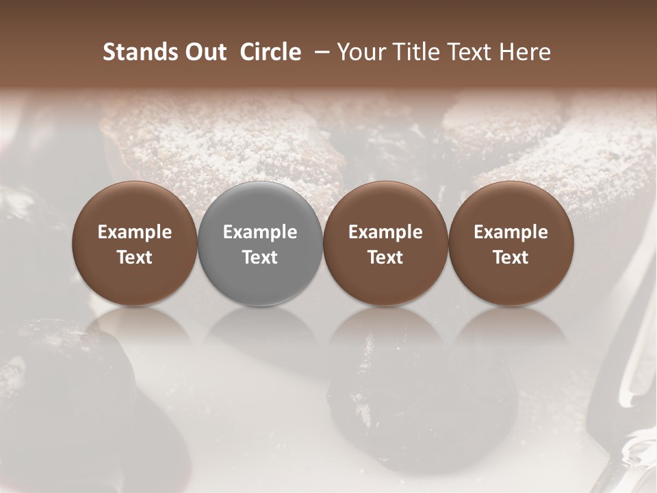 Black Sweet French PowerPoint Template