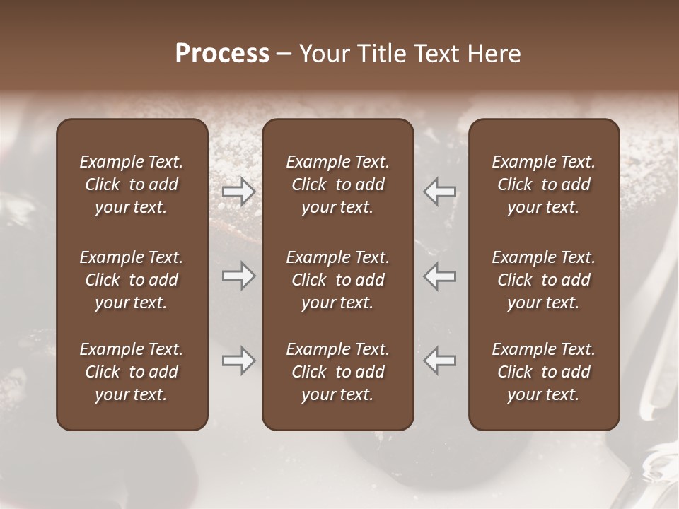 Black Sweet French PowerPoint Template