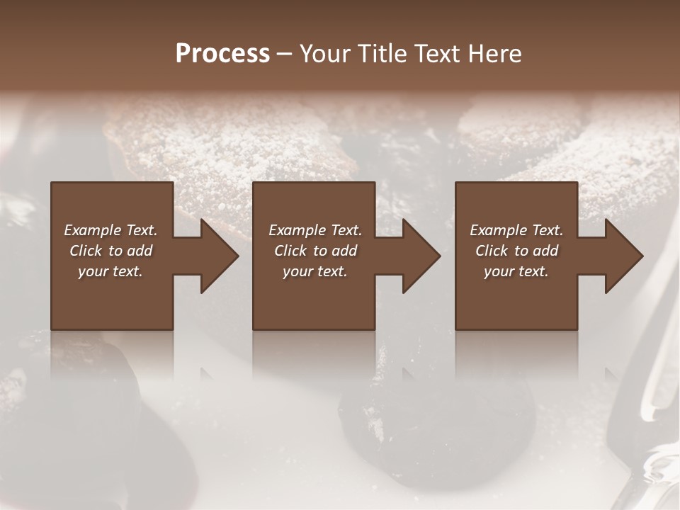 Black Sweet French PowerPoint Template