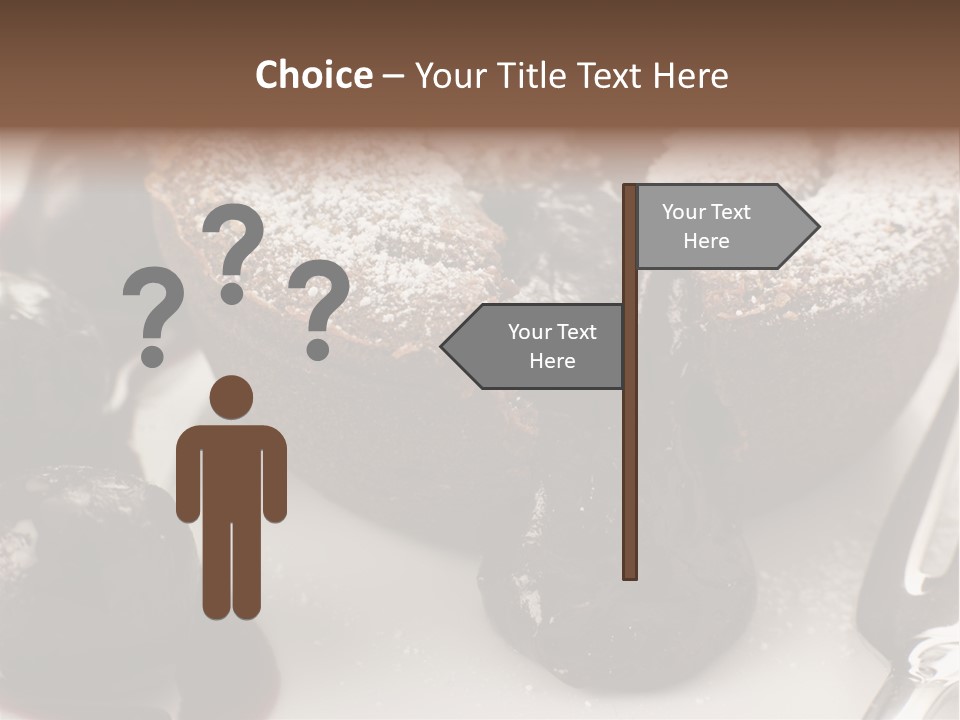 Black Sweet French PowerPoint Template