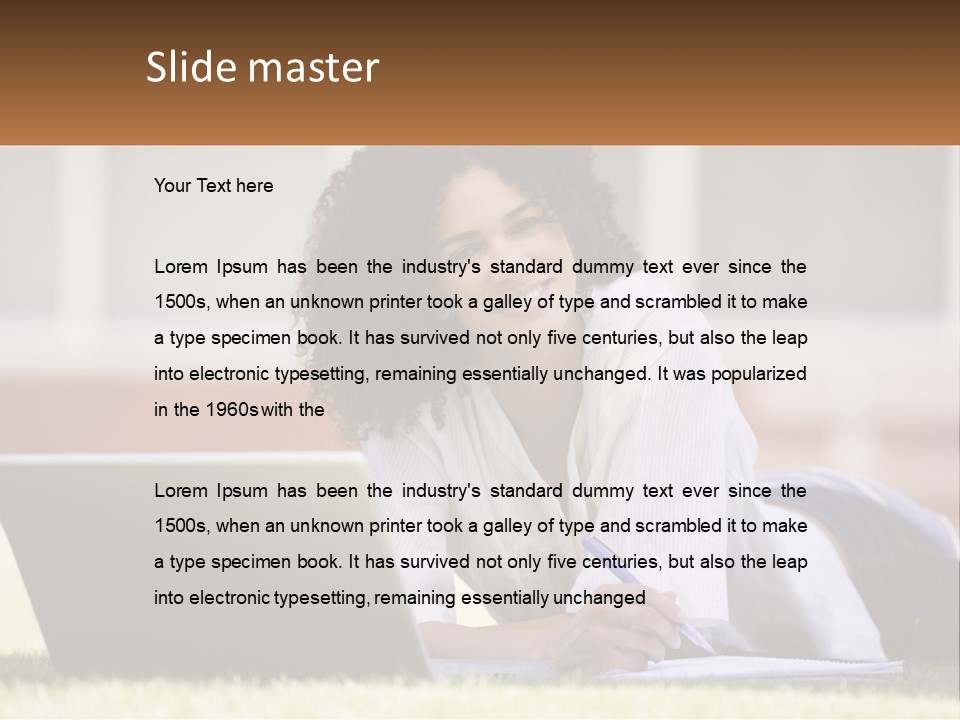 Wireless Image Pen PowerPoint Template