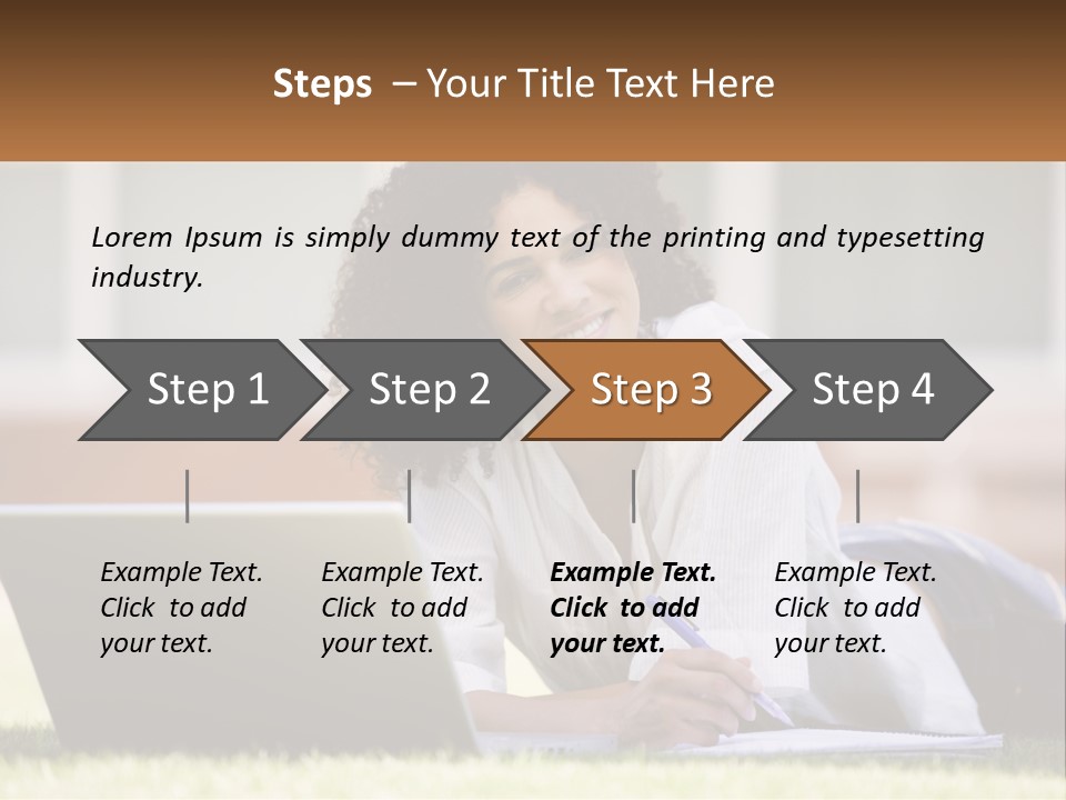 Wireless Image Pen PowerPoint Template