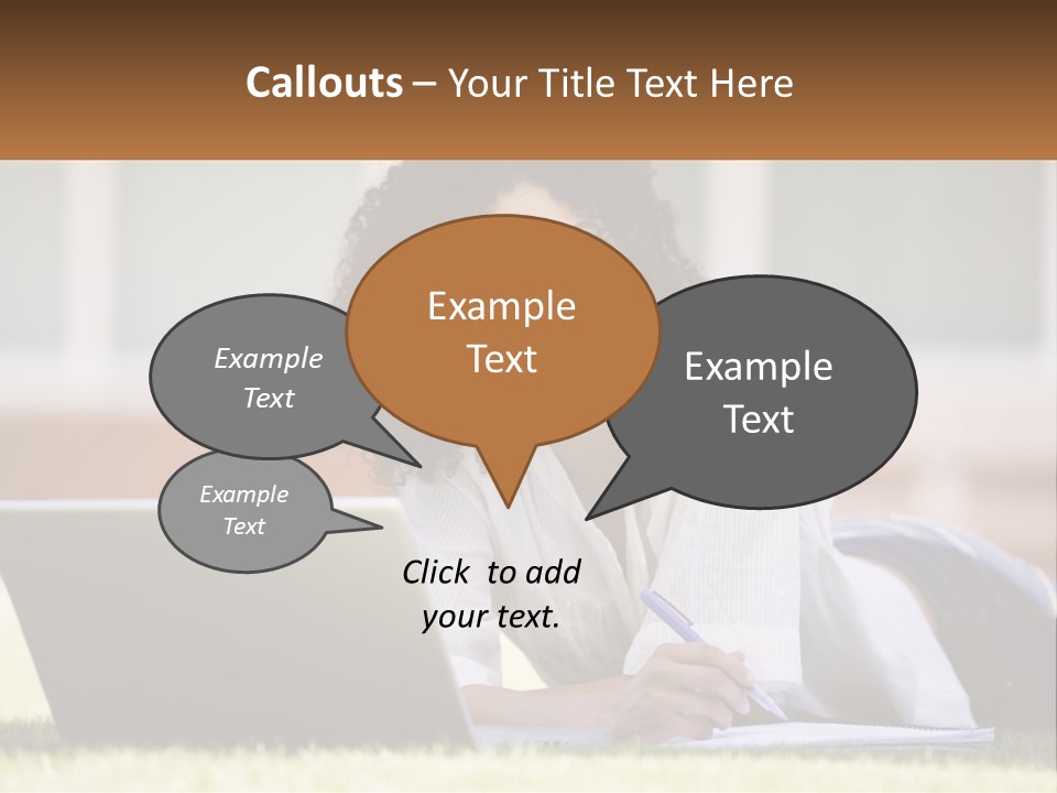 Wireless Image Pen PowerPoint Template