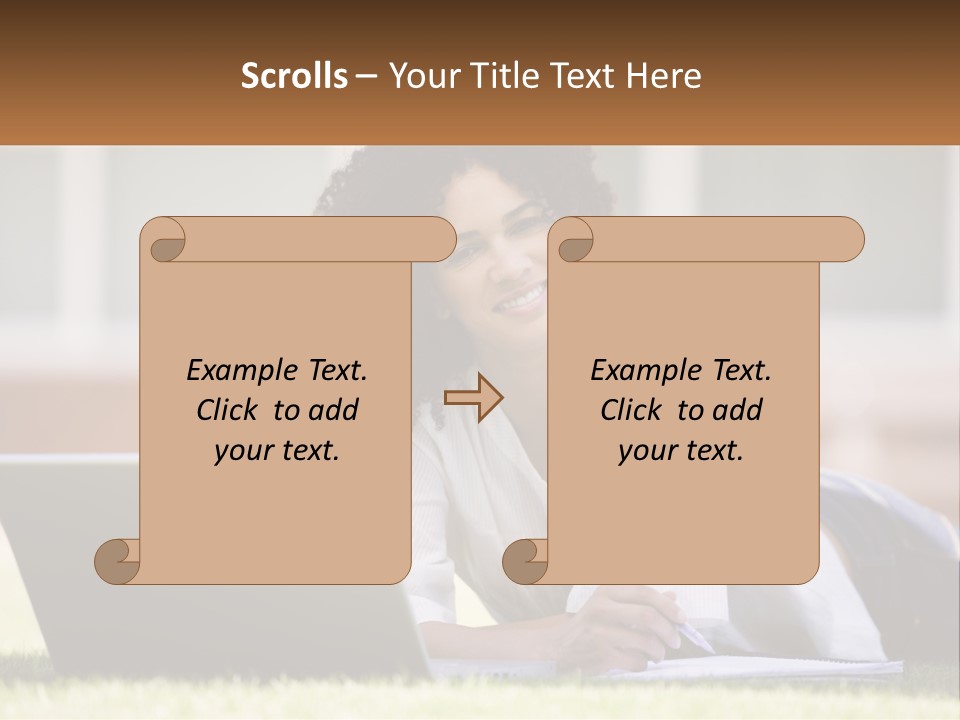 Wireless Image Pen PowerPoint Template