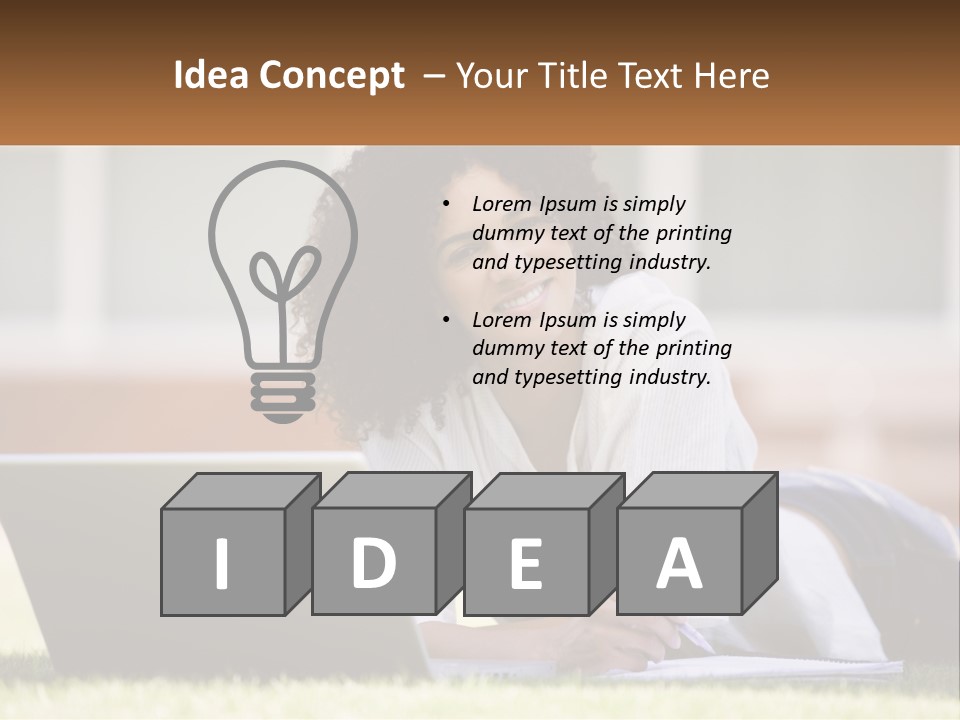 Wireless Image Pen PowerPoint Template