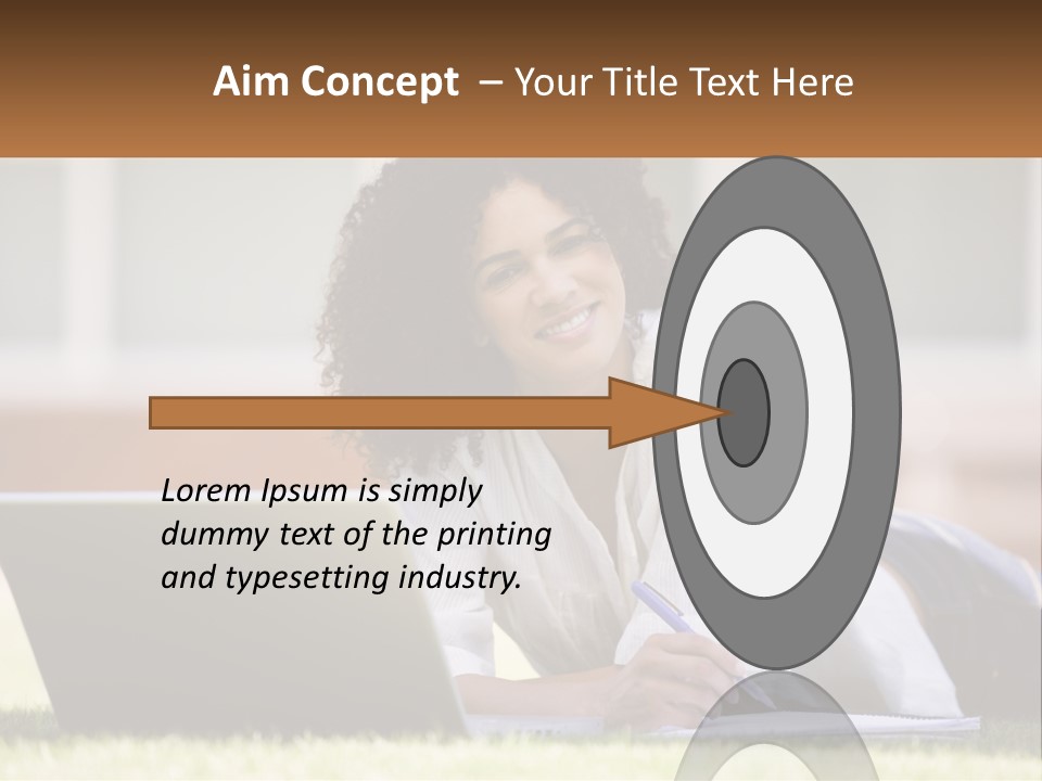 Wireless Image Pen PowerPoint Template