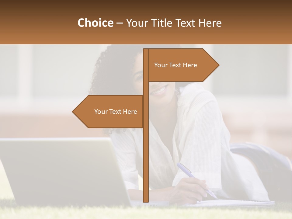 Wireless Image Pen PowerPoint Template