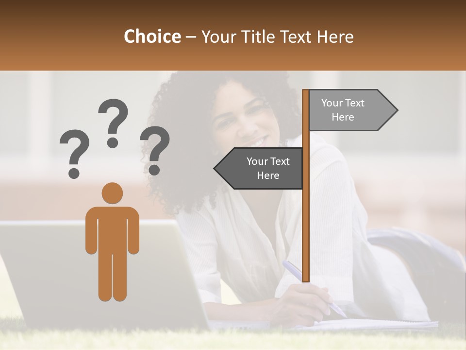 Wireless Image Pen PowerPoint Template